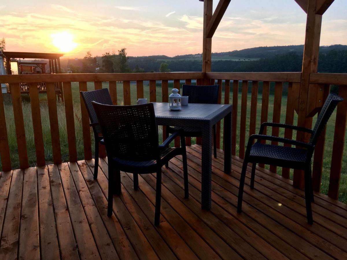 Mobilheim Chalet - Vyrovicka Prehrada Vyrovice Zewnętrze zdjęcie